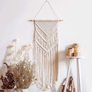 BOHO Fringe Macrame Wall Hanging Decor Bohemian